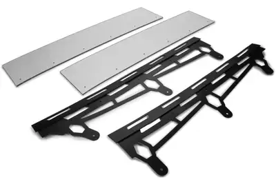 FiveStar ABC Spoiler 6.5in x 60in 90 Degree Black