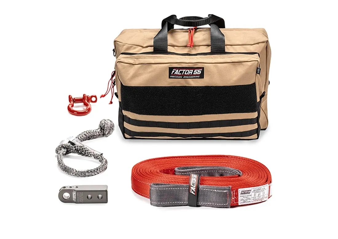 Factor 55 00485-08-Large Owyhee Recovery Kit (Green Hitchlink And Large Bag) product image