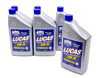 Lucas Oil Products SAE 10w30 Motor Oil 6x1 Quart