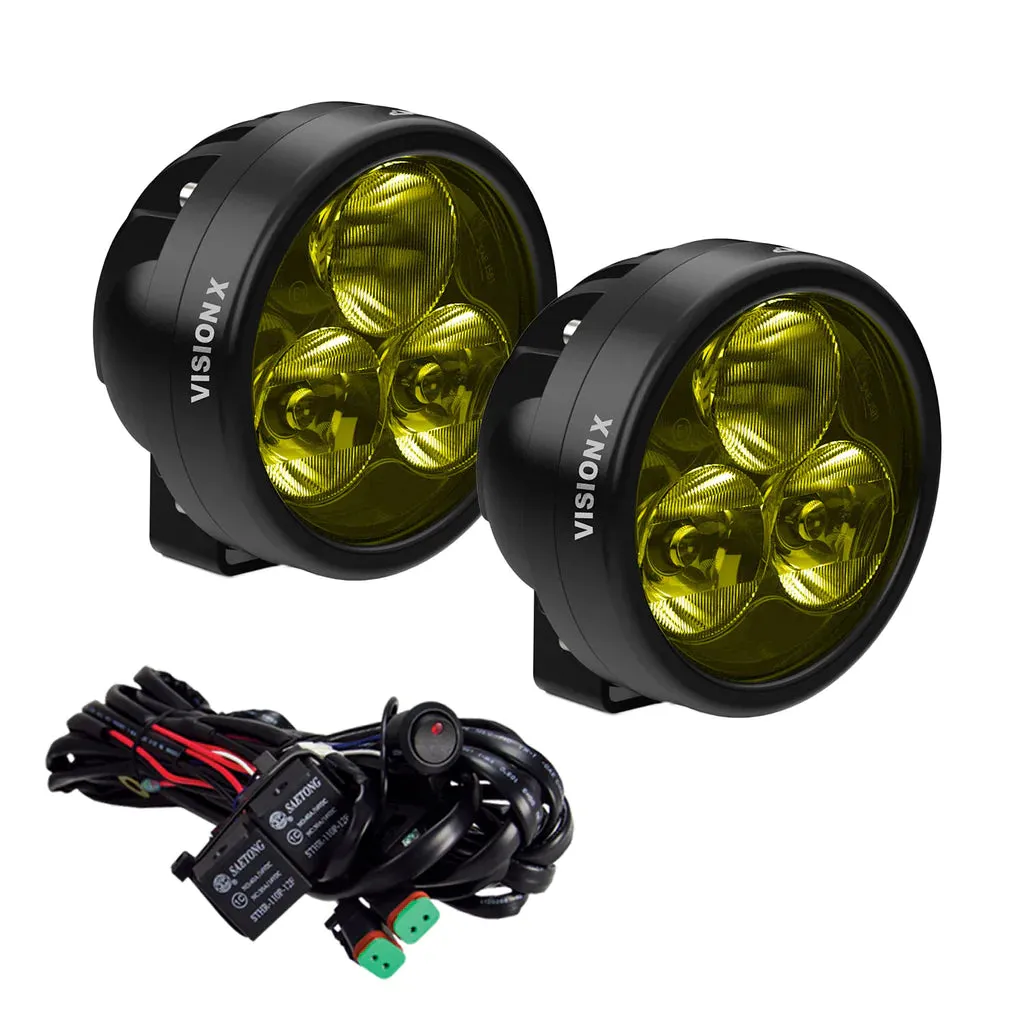 Cannon Race 3 Driving Lights w/ Harness Pair product image