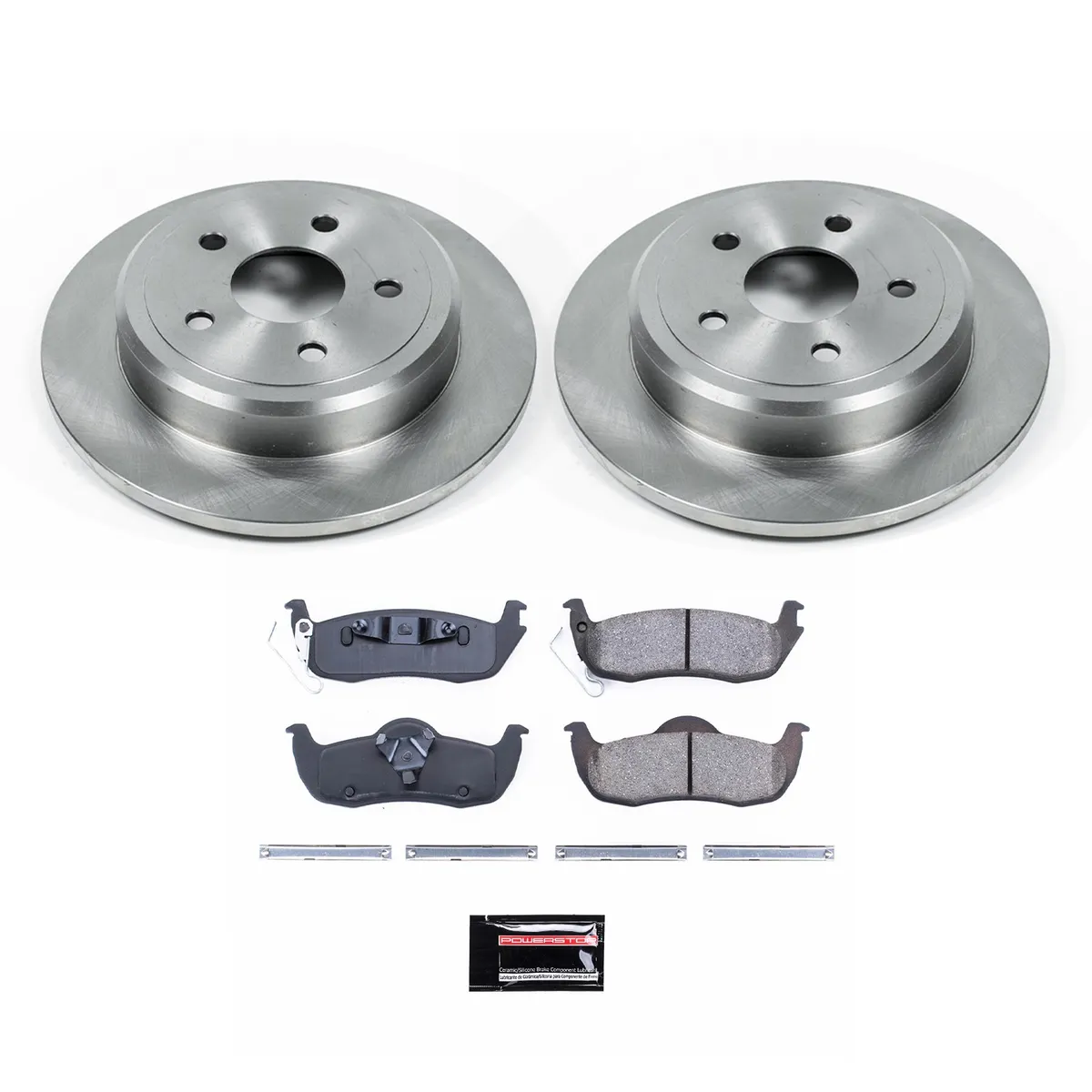 Autospecialty Brake Kit Rear 2006-2010 Jeep Commander 2005-2010 Jeep Grand Cherokee product image