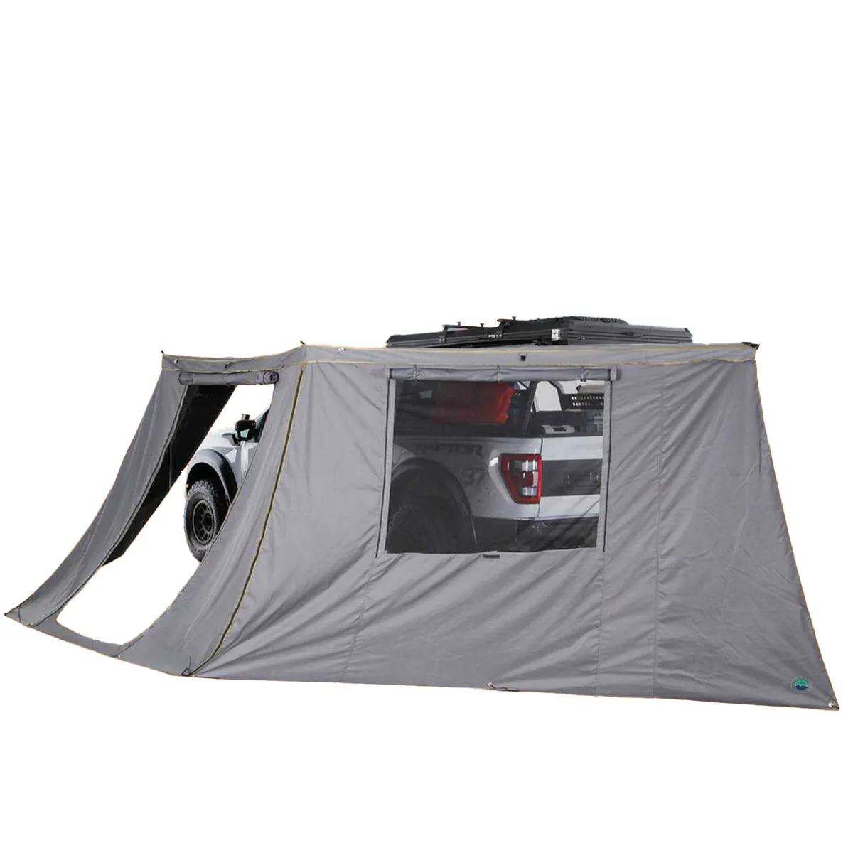 Overland Vehicle Systems Nomadic 180 Dark Grey Awning Side Wall w/ Storage Bag product image