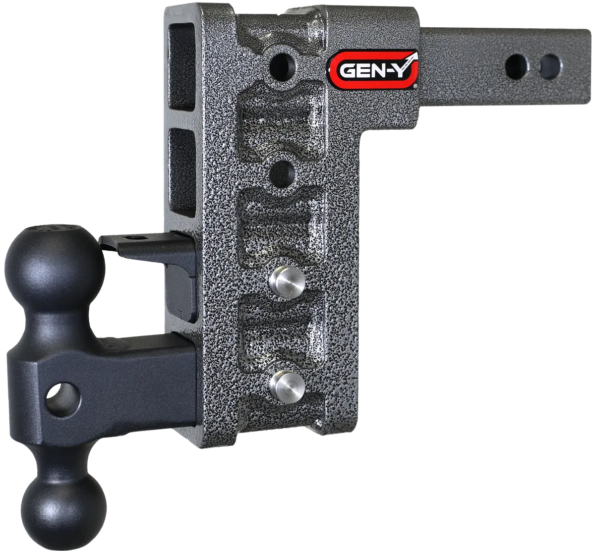 MEGA-DUTY 2in Shank 75in Drop 15K TW 10K Hitch and GH-031 Versa-Ball and GH-032 Pintle Lock product image