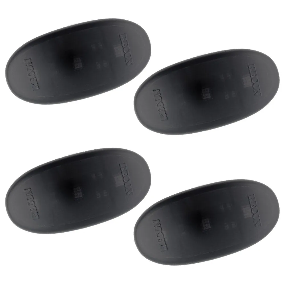 11c F350/F450 Dually Fender Lenses (4 Pcset) White Lights Clear Lens W/Chrome t product image