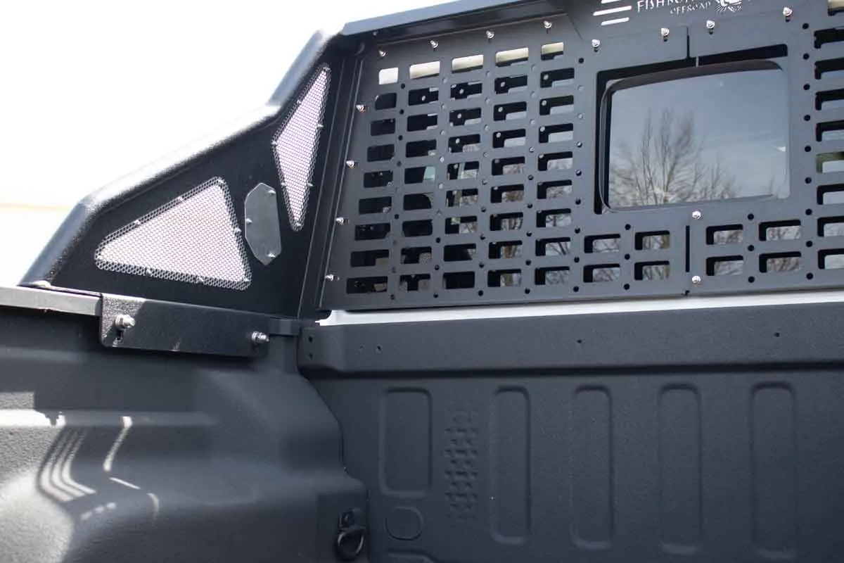 Fishbone Offroad Chase Rack & Molle Window Panel for 2020 & Up Jeep Gladiator FB21246 product image