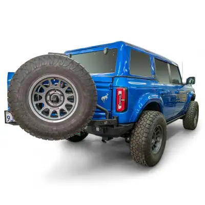 Turn Offroad 2021+ Ford Bronco Swing Out Tire Carrier Rear Bumper 1 of 2