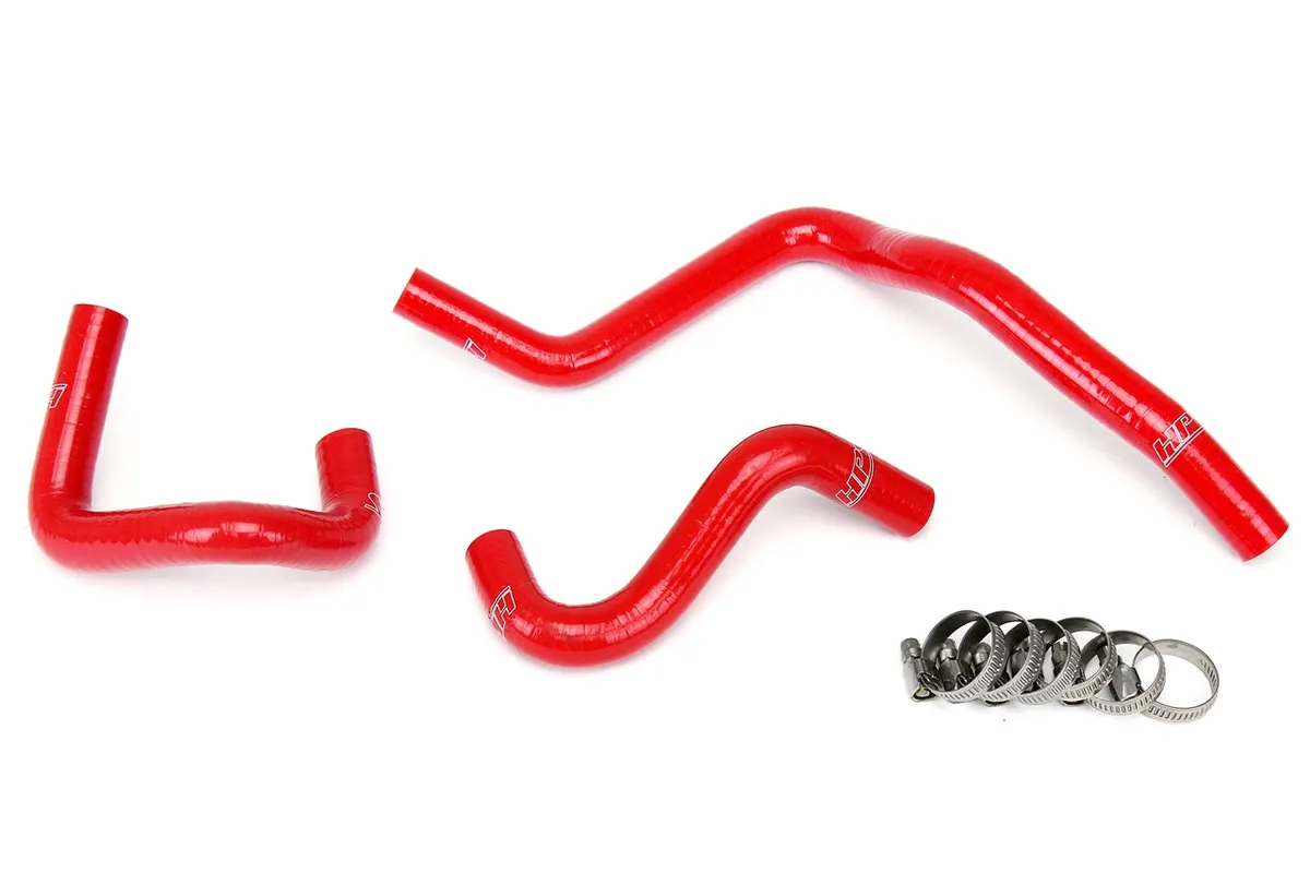 HPS Performance Black Reinforced Silicone Engine Oil Cooler Coolant Hose Kit for Nissan 03-06 350Z 3.5L V6 VQ35DE product image
