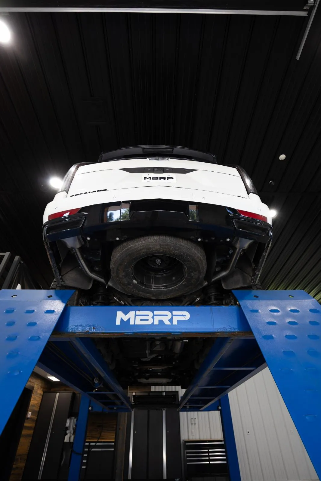 MBRP 2021-2025 Cadillac Escalades 6.2L. Excludes V-Series T304 Stainless Steel 3 Cat-Back 2.5 Dual Split Rear S5007304 product image