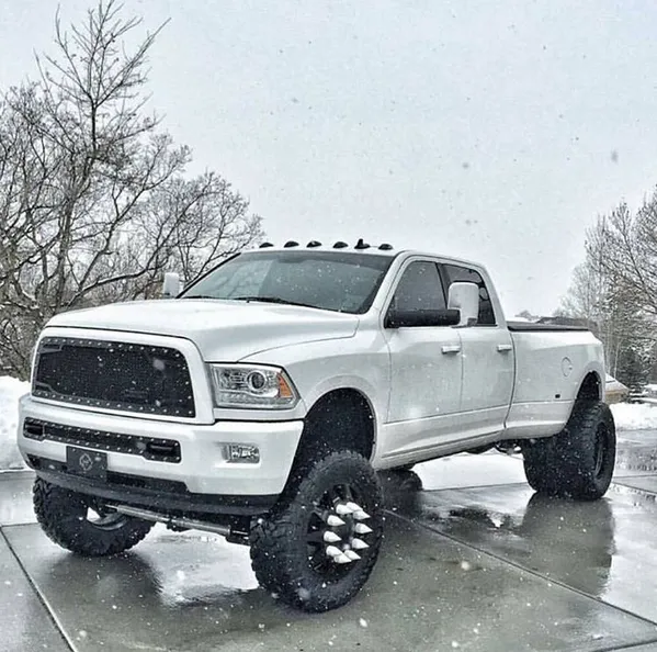 Dodge 03-19 Heavy-Duty 2500 and 3500 5-Piece Set Clear Cab Roof Light Kit with White and Amber Strobe LEDs and White o product image