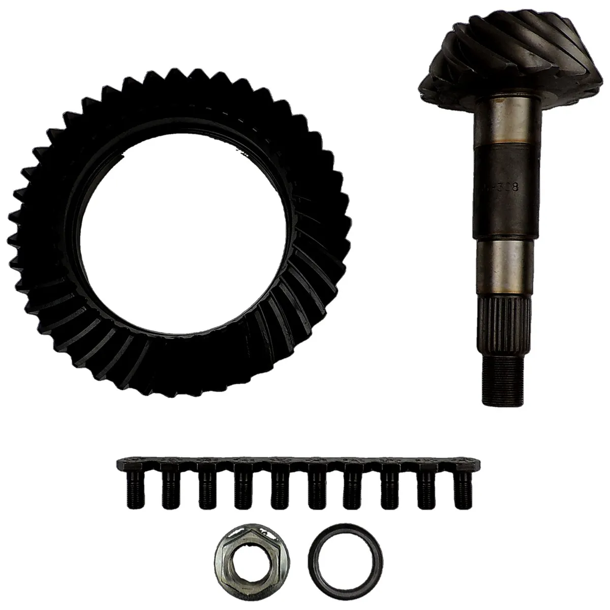 1987-2000 Cherokee XJ w/ Model 35 Rear Axle; 3.07 Ratio (43-14); OE Bolt Length .81in; up thru 10/1/2000 1987-1992 Comanche MJ w/ Model 35 Rear Axle; 3.07 Ratio (43-14); OE Bolt Length .81in; up thru 10/1/2000 1987-1995 Wrangler YJ w/ Model 35 Rear Axle product image