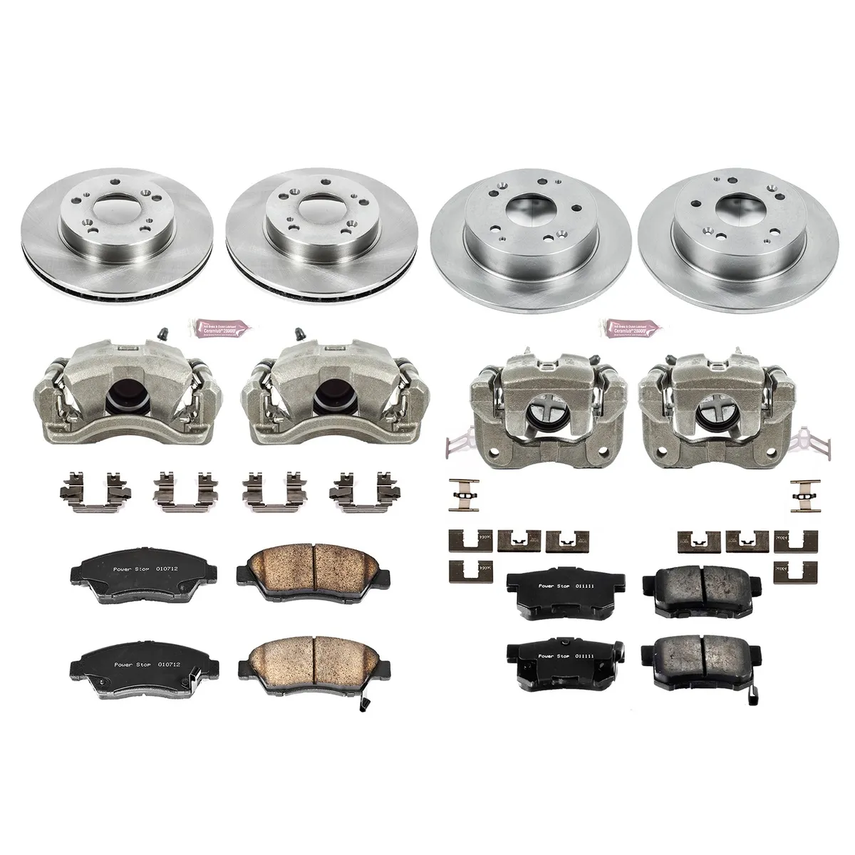 Z17 Direct Replacement Kit: Rotors; Ceramic Pads; Calipers product image