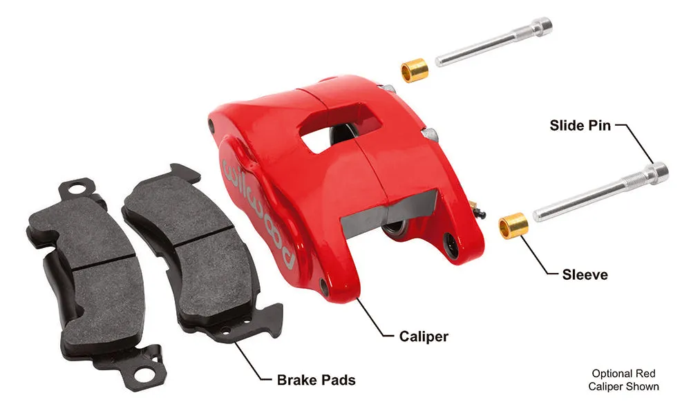 1969 - 2002 Buick, Cadillac, Chevrolet, GMC, Oldsmobile, Pontiac D52 Front Caliper Kit - 140-11291 product image