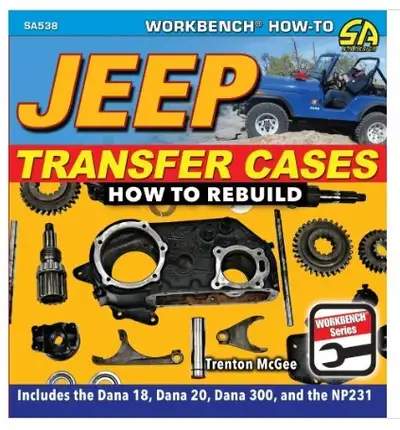 SA Design Books Jeep Transfer Cases: How to Rebuild