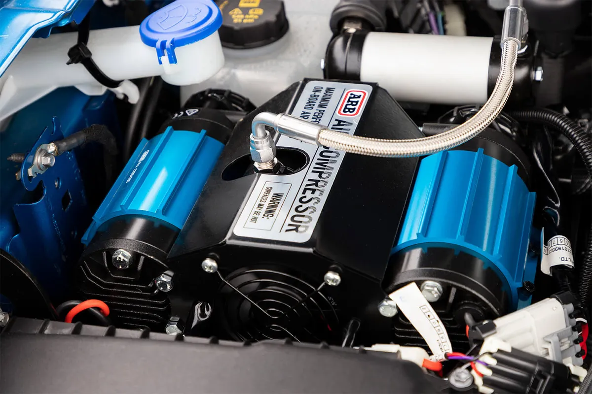 ARB Onboard Twin High Performance 12 Volt Air Compressor product image