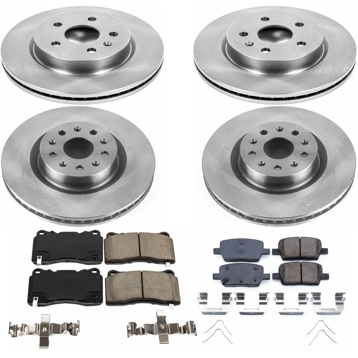 Z17 Direct Replacement Kit: Rotors; Ceramic Pads W/Hardware product image