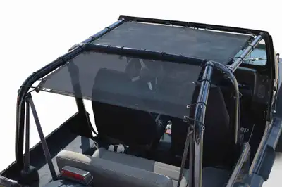 Steinjager Tops and Covers 1987-1995 Fabric Teddy Black Rear Seats Only
