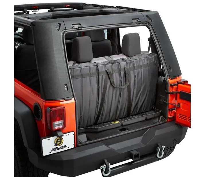 8718 Wrangler JK W/All Bestop Soft Tops or Bestop Trektop Pro Window Storage For Soft Topsblack product image