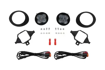 Diode Dynamics SS3 SAEDOT Type TS Fog Light Kit Cool White 6000K Pro 36 watts White SAE Fog Diode Dynamics