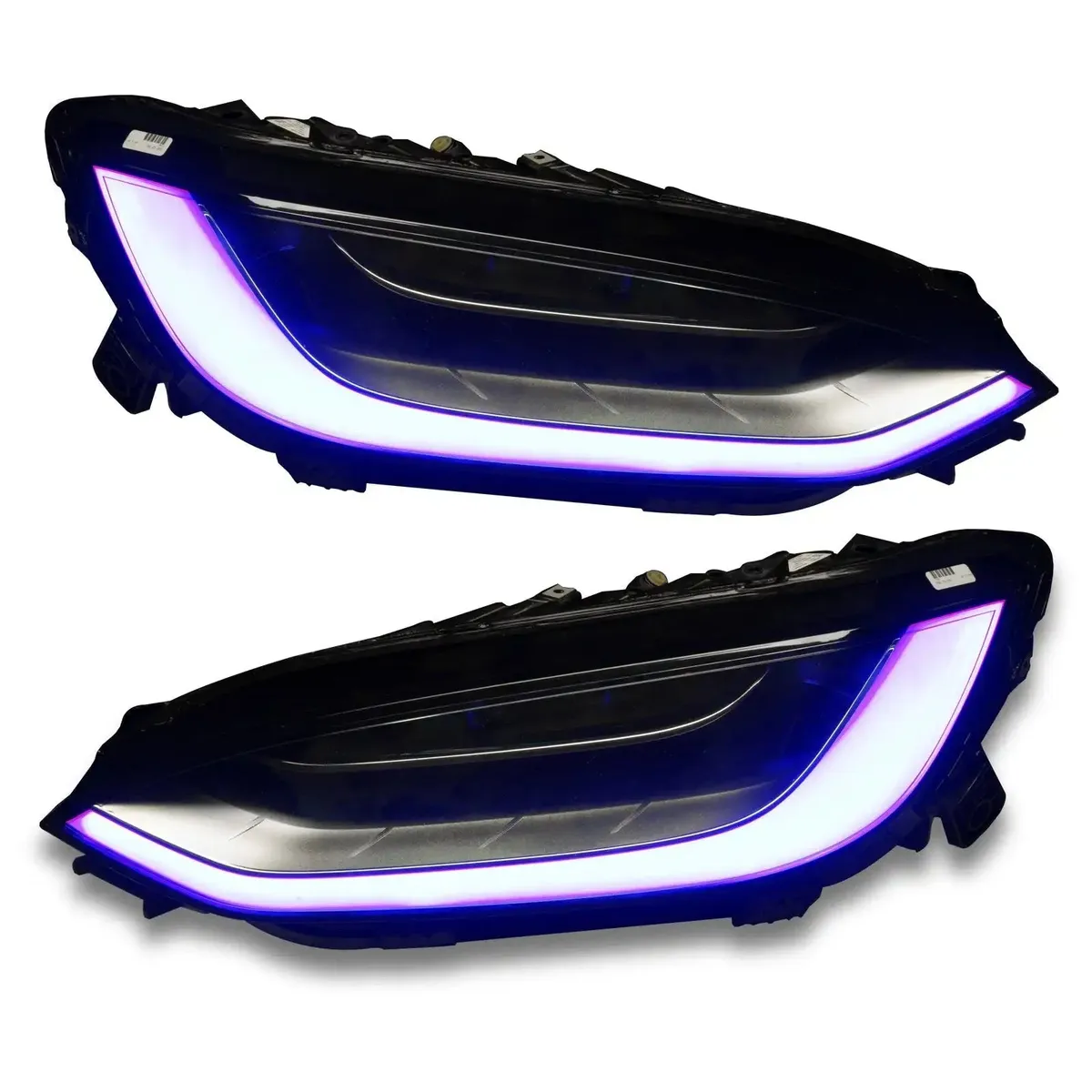Oracle Lighting 2016-2024 Tesla Model x Dynamic Colorshift Headlight & Fog Light DRL Upgrade Kit - Combo product image