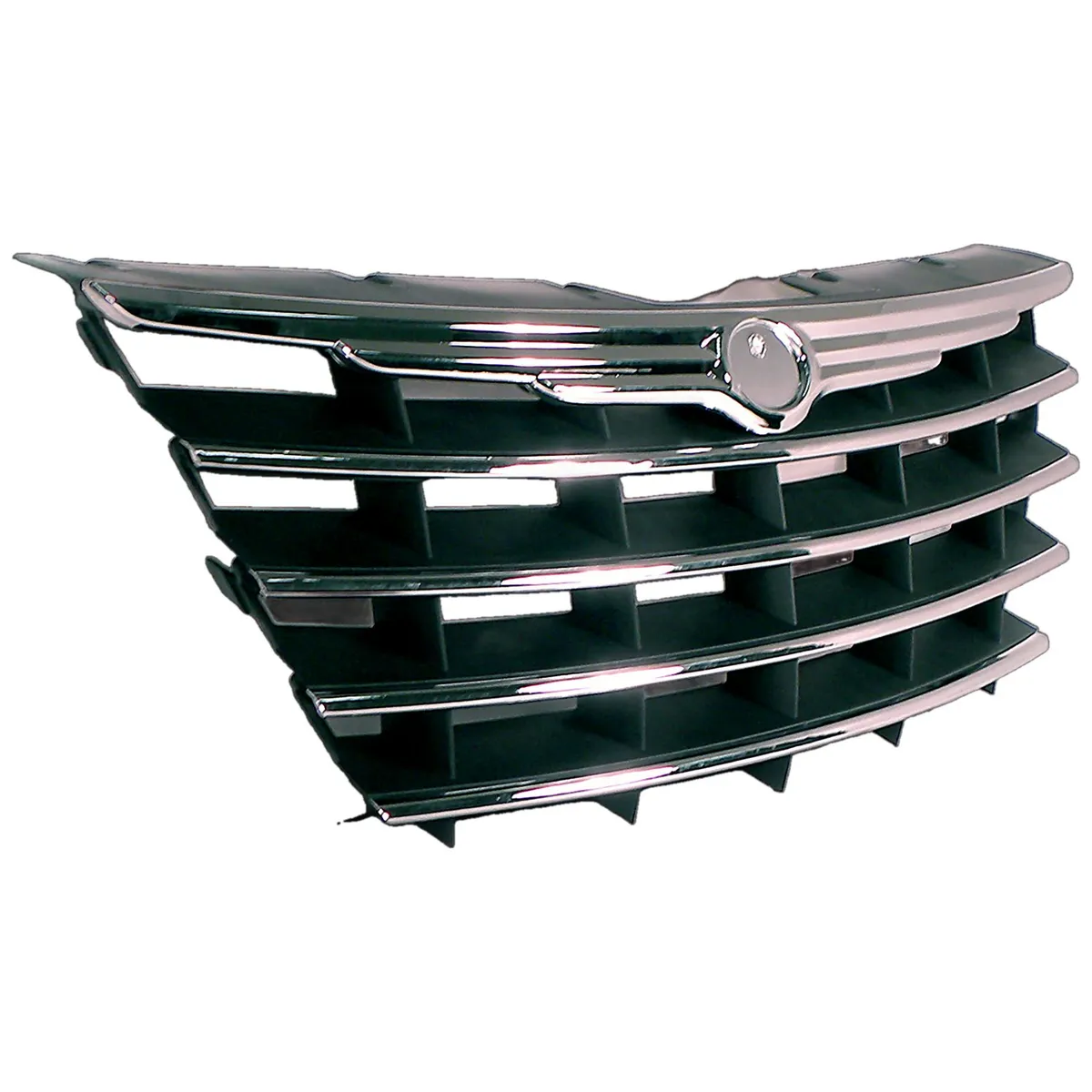 Grille; Front; For Use w/ 2001-2004 Chrysler-Dodge RG Europe Minivan; Front; w/o Headlamp Washer; product image