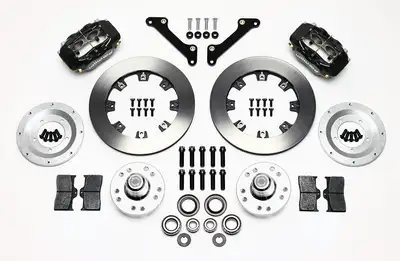 Wilwood Brakes 1979 - 1990 Buick, Chevrolet, Oldsmobile, Pontiac Forged Dynalite Big Brake Front Brake Kit (Hub) - 140-9053