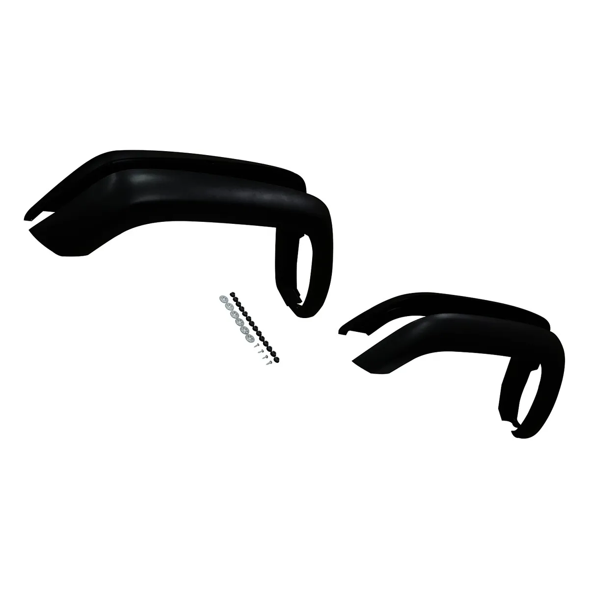 Fender Flare Kit; Incl. 4 Flares/Hardware; Matte Finish; product image