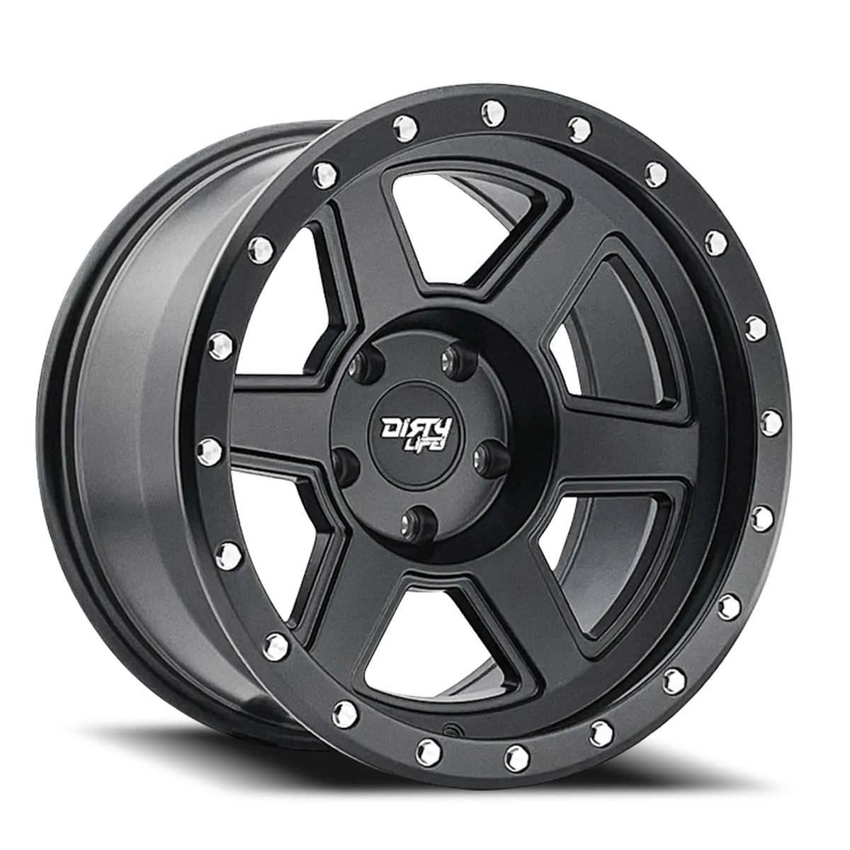 Dirty Life 9315 Compound Series Wheel, 17x9 5x5 -12 - Matte Black - JT/JL/JK product image