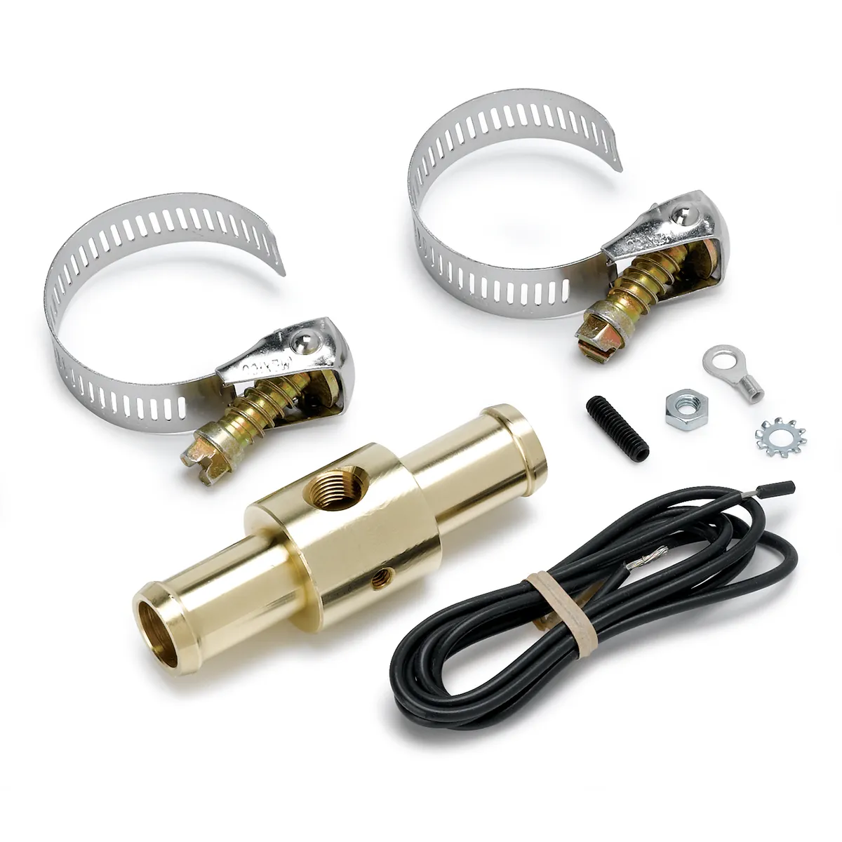 Autometer 2280 Fitting, Adapter, Heater Hose, 5/8, 1/8 Nptf Female, Brass product image