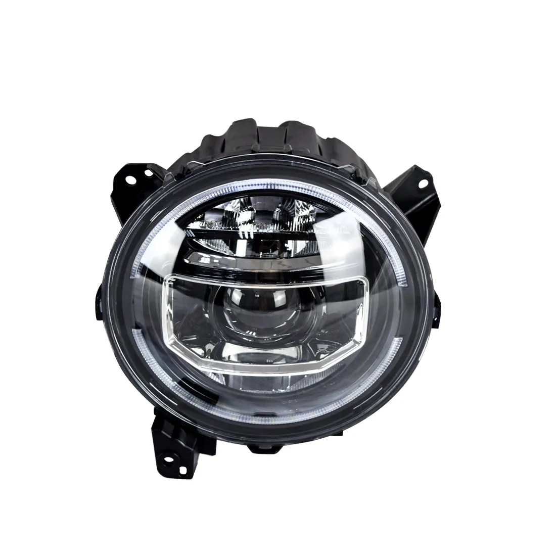 9 Inch Round Halo DRL LED Headlights w/ Start-Up Animation For 18+ Jeep Wrangler JL & Gladiator Jt(Dot Approved) product image