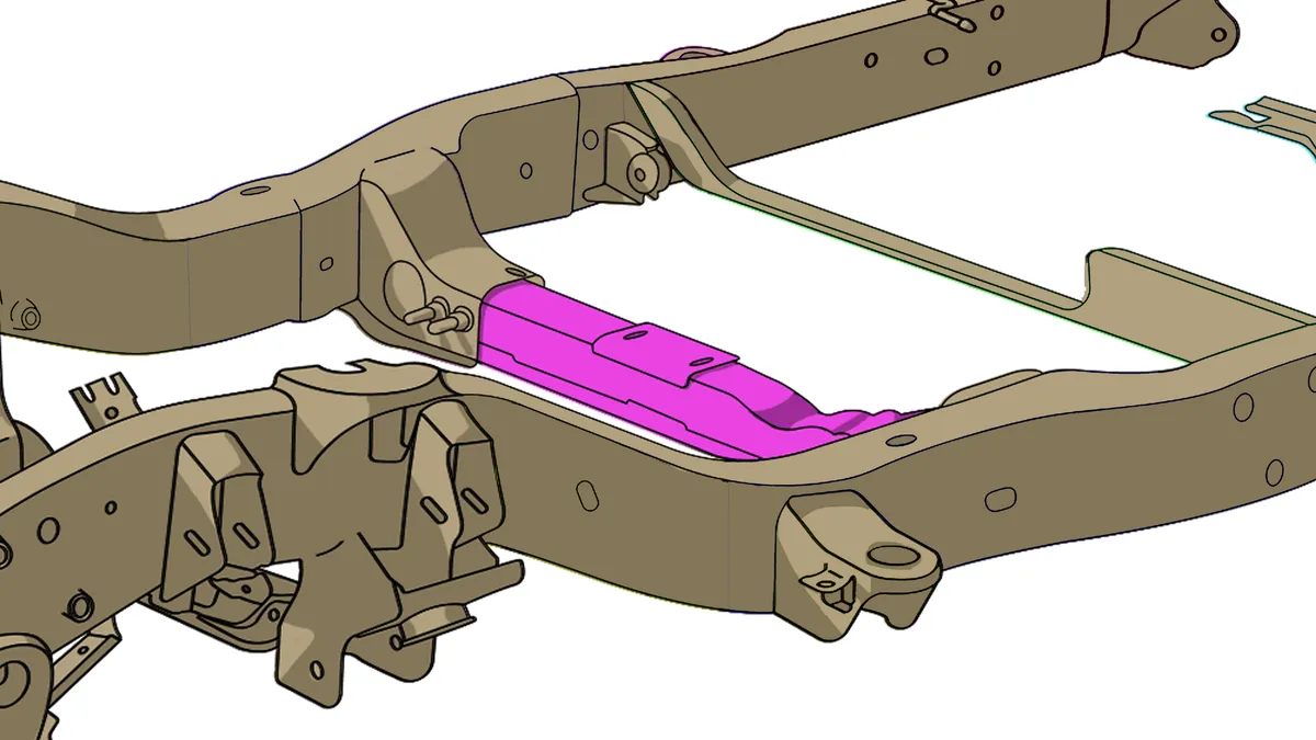2002-2006 Chevy Avalanche 2000-2006 Chevy Suburban And Gmc Yukon XL 2003-2006 Cadillac Escalade Ext And Esv Transmission Crossmember product image