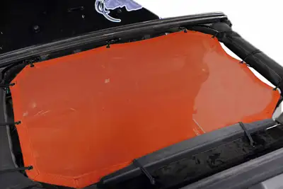 Steinjager Tops and Covers 2010-2018 Fabric Teddy 2 or 4 Door, Front Seat Only Orange