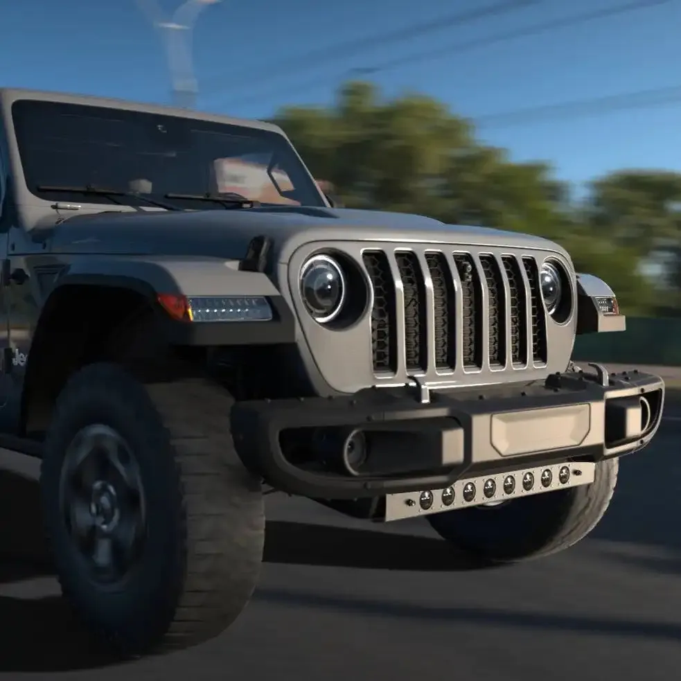 ORACLE Lighting Skid Plate with Integrated LED Emitters for Jeep Wrangler JL and Gladiator JT product image