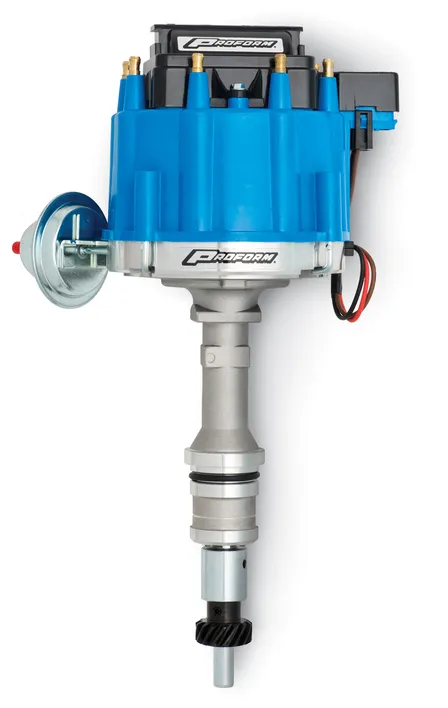 HEI Distributor Street/Strip Built-In Coil Blue Cap Fits Ford 289-302 Engine Proform product image