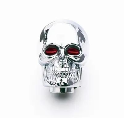 Mr Gasket Chrome Skull Shifter Knob