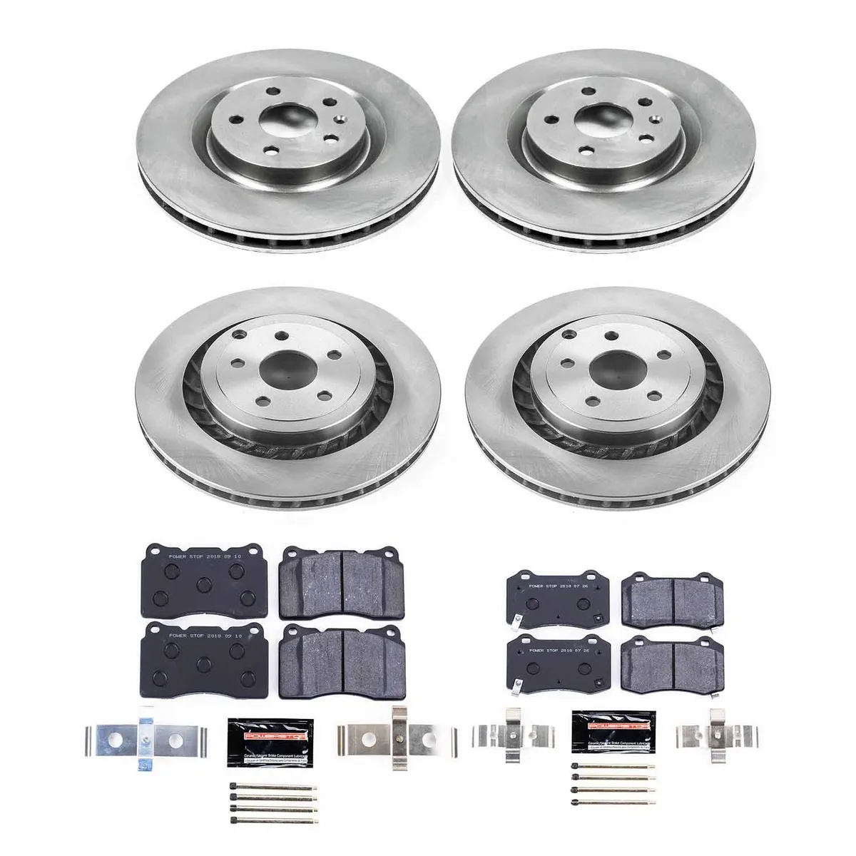 Track Day Kit-Stage 1 Kit For Track Day Enthusiasts: Rotors And Pads-For Use W/Street Tires product image