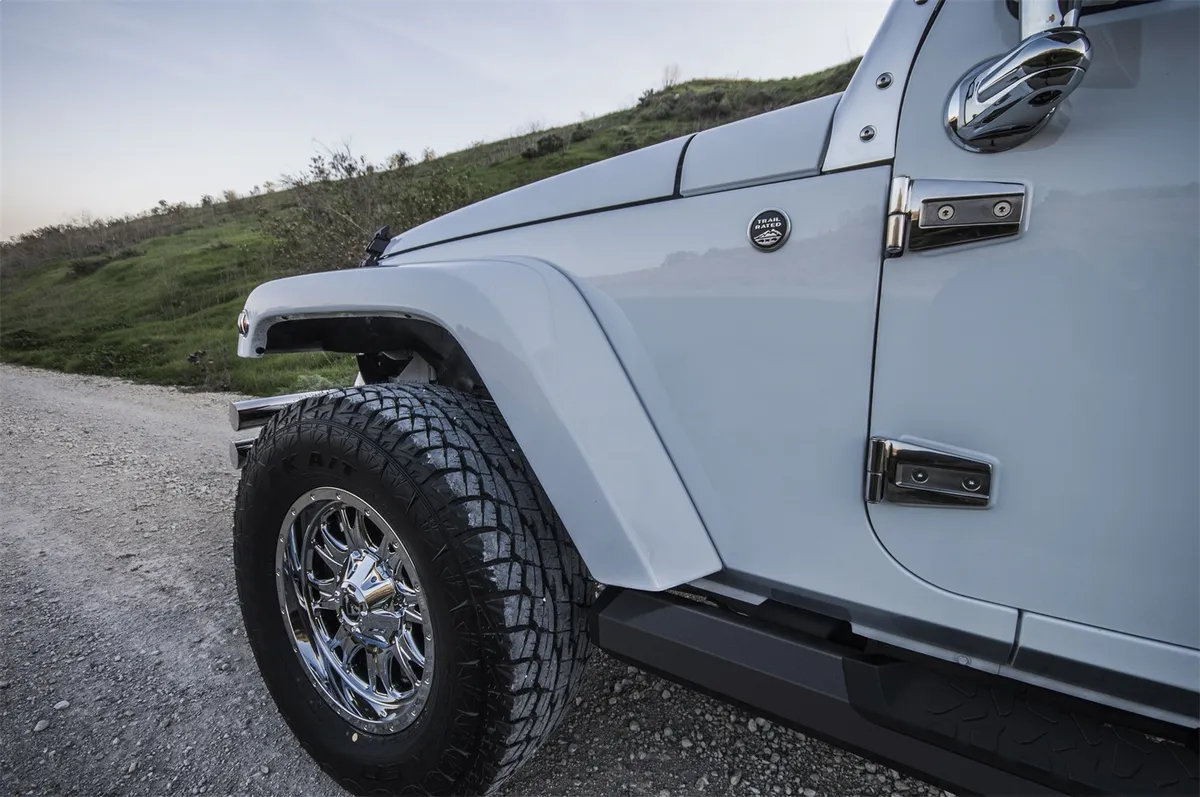 OCTA Series Nerf Bar; Aluminum; Black Powder Coat Finish; product image