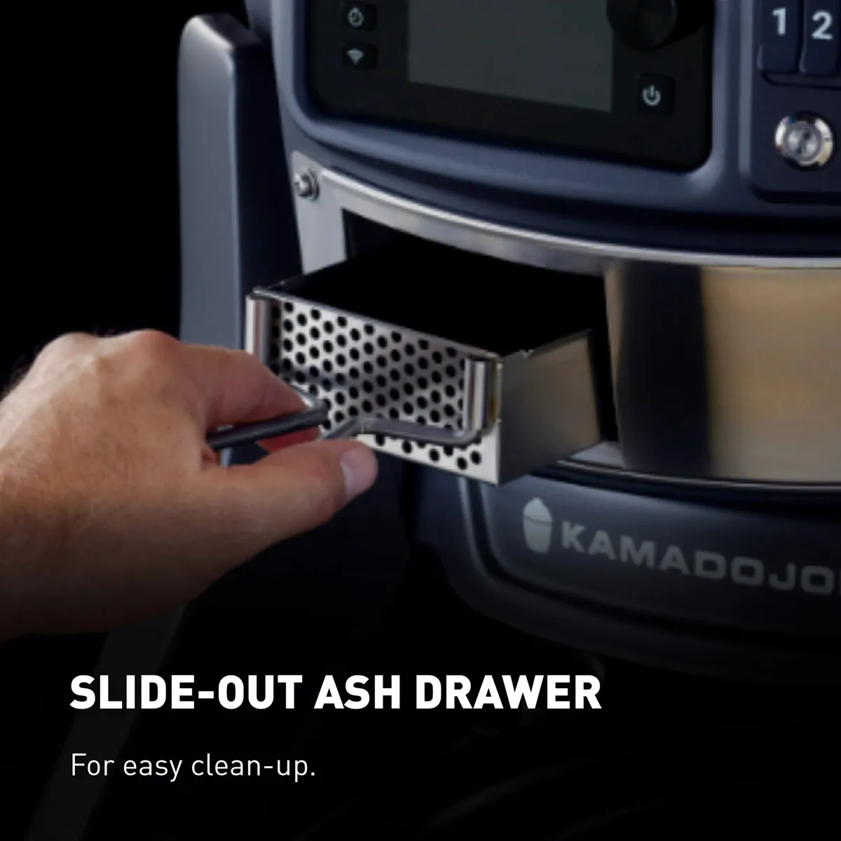 Konnected Joe Digital 18in Charcoal Kamado Grill product image