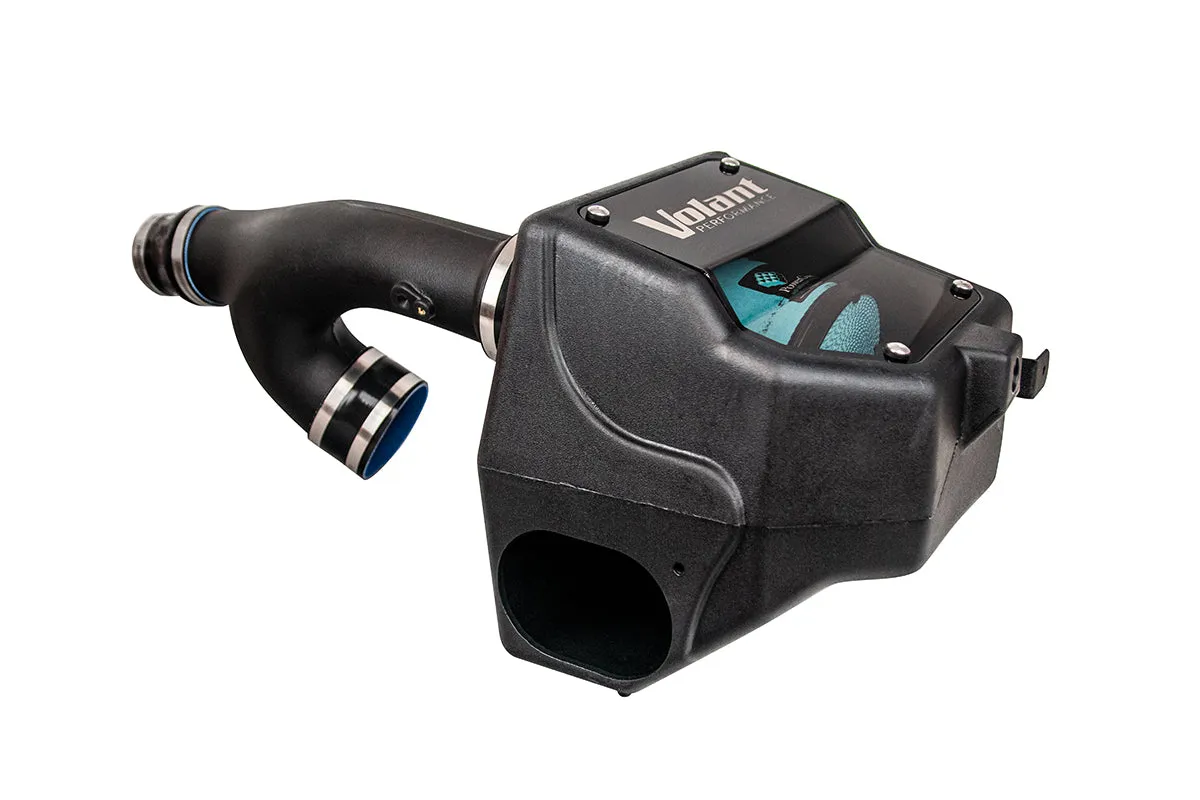 Cold Air Intake Kit; Incl. Closed Filter Box/Air Duct/MaxFlow® 5 Filter; Round; Oiled; 6.0 in. Flange; product image