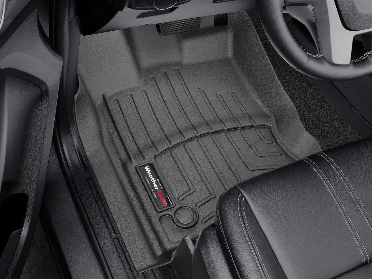 Black Front FloorLiner Vinyl Floors Ford Ranger 2019 + product image