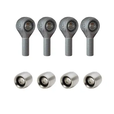 Ridetech Ridetech 11009518 R-Joint 8 Pack - Weld-On. Includes 4 RH threaded R-Joints and 4 weld on R-Joints