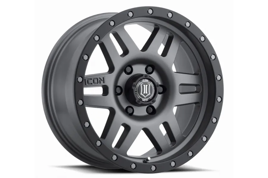 17 X 8.5 Six Speed 5 X 5in 4.5inbp 6mm Offset Titanium product image
