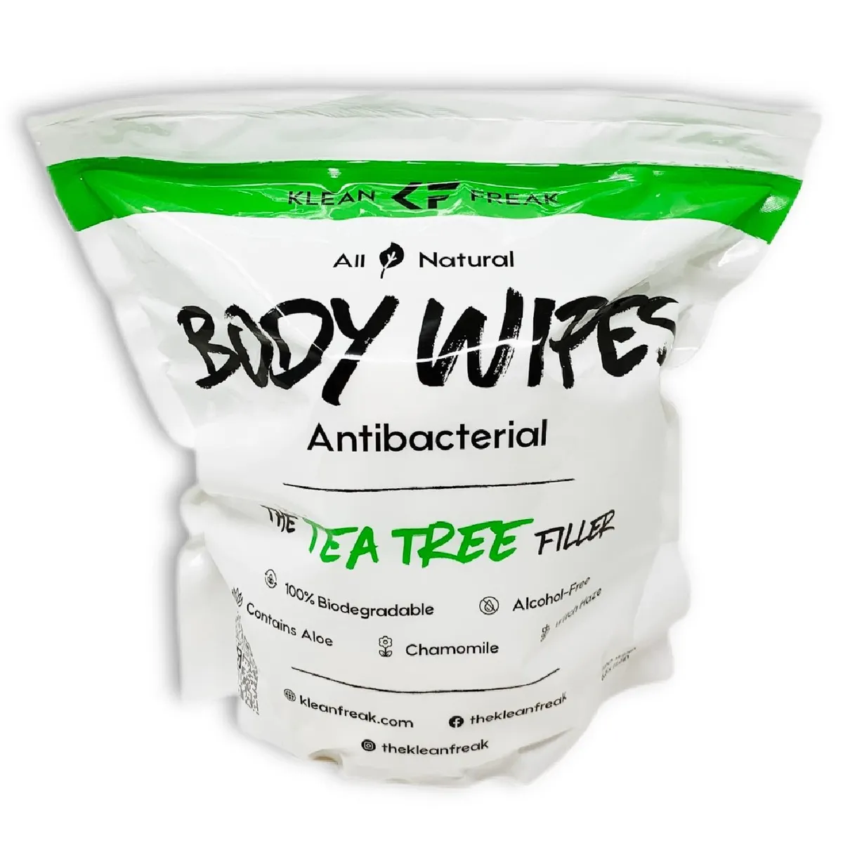 Klean Freak The Filler Antibacterial Body Wipes - Citrus product image