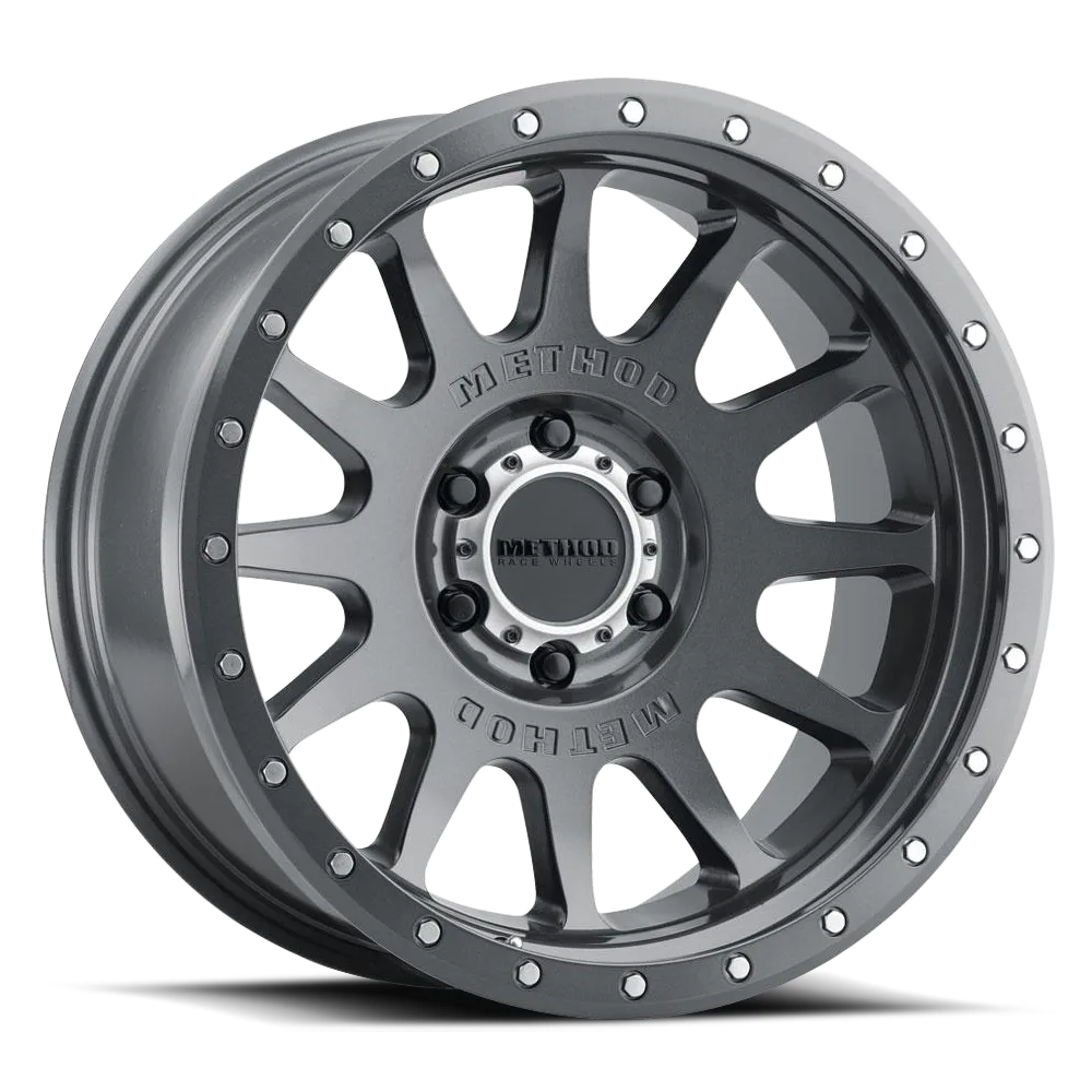 Aluminum Wheels 20x10 NV MR605 Bolt Pattern 8 On 170 Offset -24 Lip Size 2.83 Gloss Titanium GY Method product image