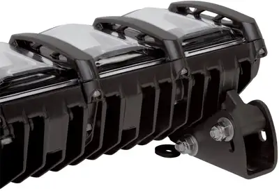 RIGID Industries RIGIDs Adapt Low Profile Mounting Kit offers a low profile; stealth mounting solution for the Adapt LED light bar. The low profile mounting kit includes 2 base mounts and mounting hardware.