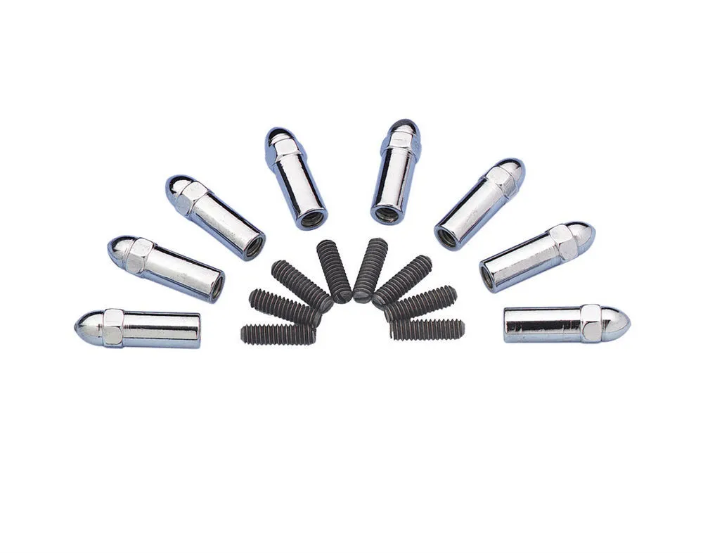 Mr Gasket Chrm Valv Cvr Acorn Nuts