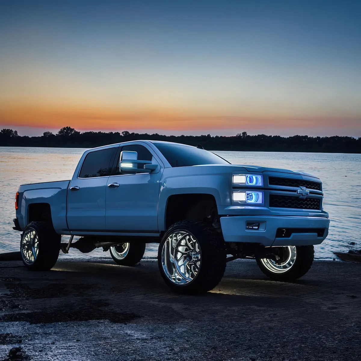 Oracle Lighting LED Illuminated Wheel Rings - Single / Double Row LED product image