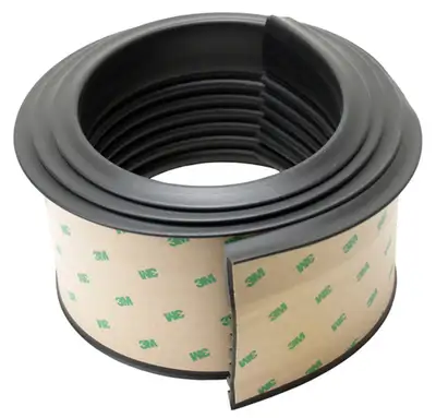 Pacer Performance Universal Fit Vinyl Railguard Protector Tailgate Kit