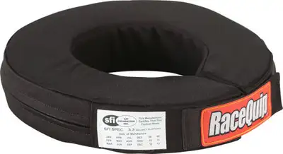 Racequip 360 Degree Sfi 3.3 Certified Helmet And Neck Support Collar; Black