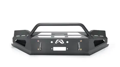 Fab Fours 1922 Silverado 1500 Red Steel Front Bumper With Prerunner Guard