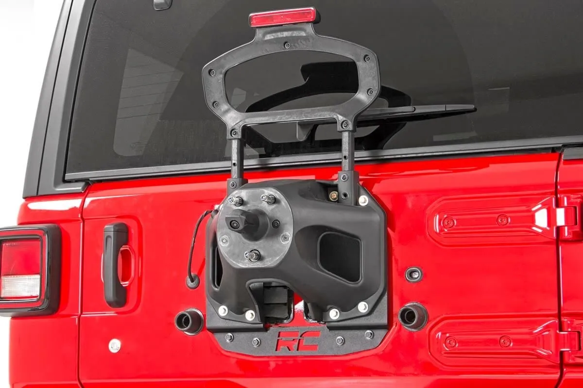 Rough Country Rough Country Spare Tire Relocation Plate - JL w/out Proximity Sensors